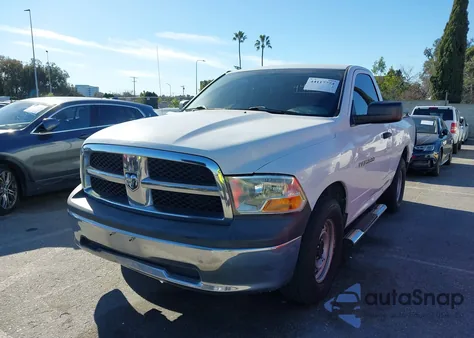 2012 Ram 1500 St z USA, uszkodzony, nr VIN 3C6JD6AK6CG112062
